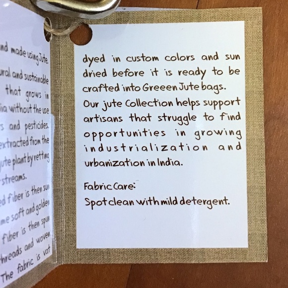 Jute Handbag Mustard Gold Yellow Hipster Sling Bag Handmade Natural Fiber New - Picture 8 of 11